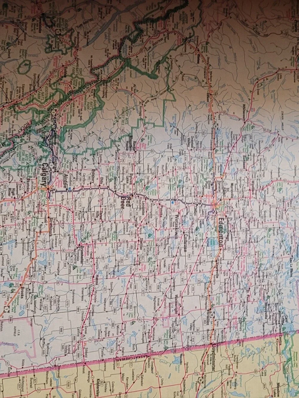 Allstate Road Atlas - Blue & Orange Cover
